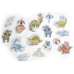 Jouets de bain en mousse Dino Beach - Filibabba