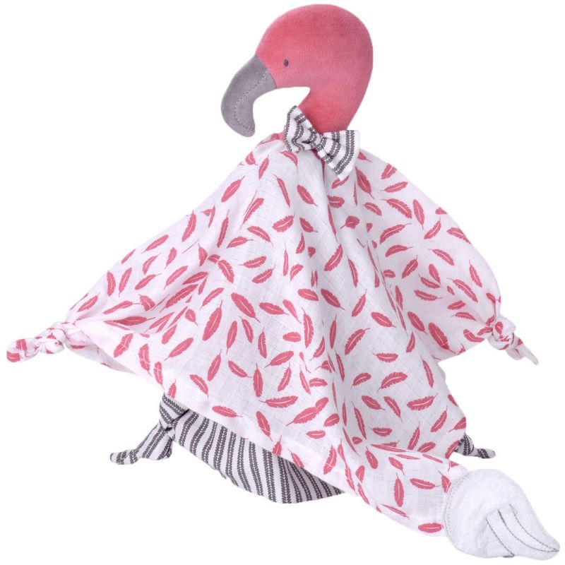 Doudou Flamant rose Kikadu
