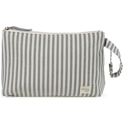 Trousse de toilette Praliné Rayures Matcha