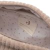 Trousse de toilette Cloudy Rib Milky Coffee Jollein Produit ouvert 4