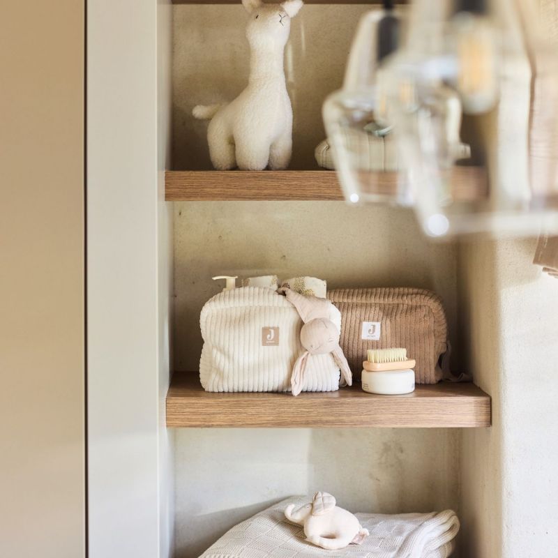 Trousse de toilette Cloudy Rib Milky Coffee Jollein Ambiance 8