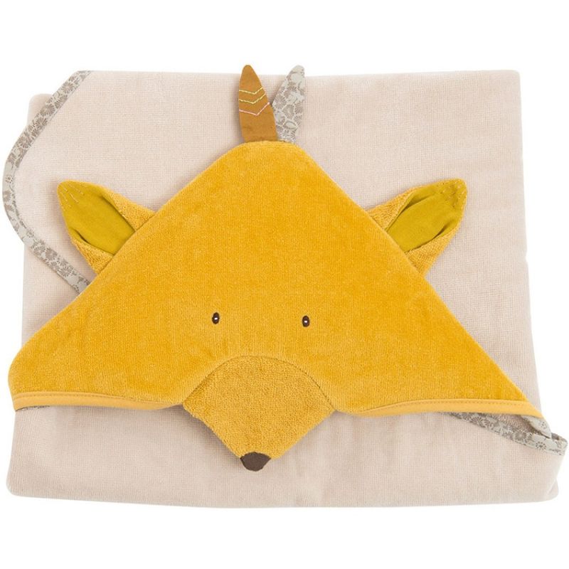 Cape de bain renard Chaussette Le voyage d'Olga Moulin Roty