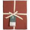 Drap housse pur coton Terracotta (70 x 140 cm) Kadolis Packaging 4
