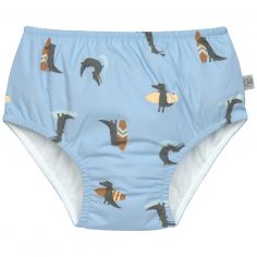 Maillot de bain couche Crocodile bleu ciel (13-18 mois) - Lässig 
