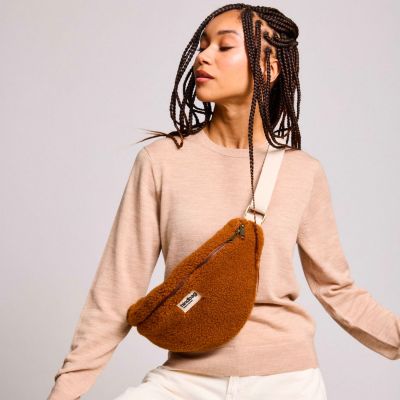 Sac banane Sasha L Teddy Brun