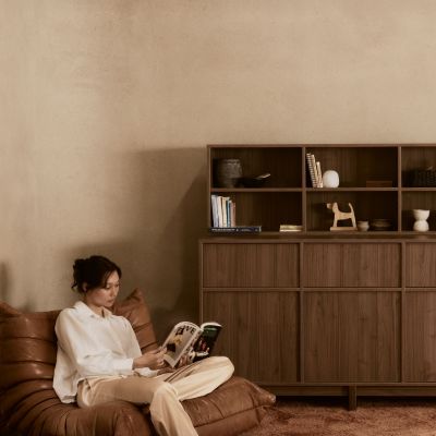 Option rangement pour commode XL Kyo Walnut