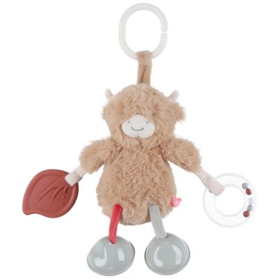 Peluche d’activité de voyage Fluffy Cow Noukie's