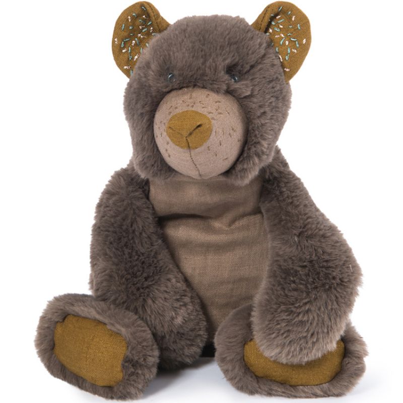 Peluche Pollen ourson Rendez-vous chemin du loup (30 cm) Moulin Roty