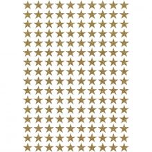 Stickers étoiles glitter doré (29,7 x 42 cm)  par Lilipinso
