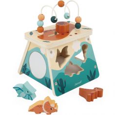 Jeu d'activités en bois Dino volcan - Janod 