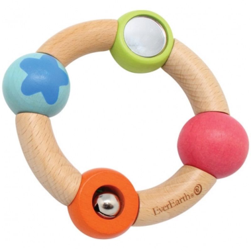 Hochet anneau élastique étoile EverEarth