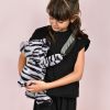 Sac bandoulière Ours zébré (30 cm) Doudou et Compagnie Ambiance 2