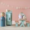 Cuisine et accessoires en bois pour maison de poupées Little Dutch Ambiance 4