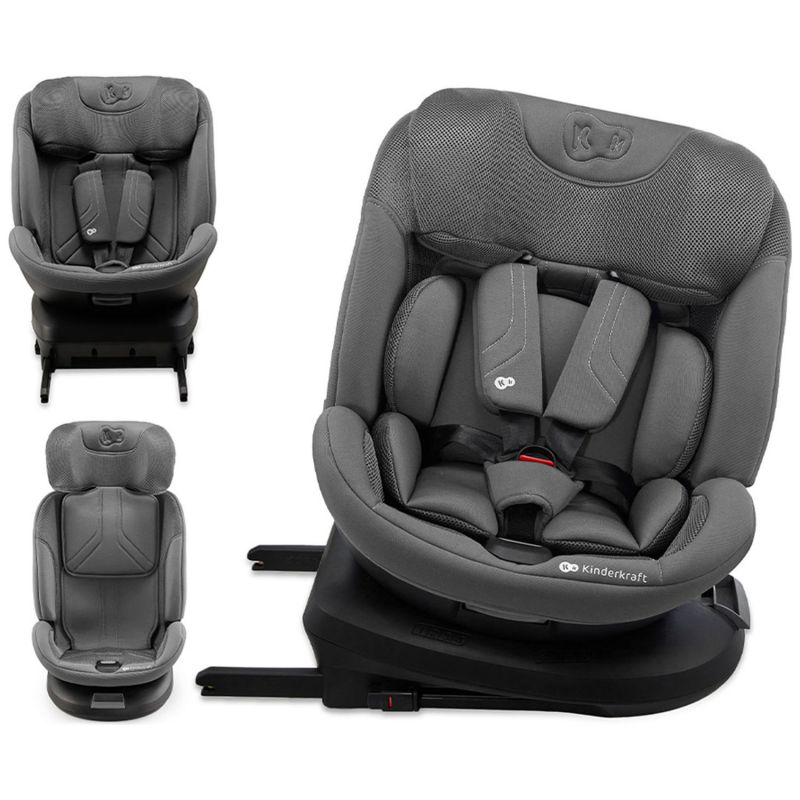 Siège auto Xpedition 3 i-Size Grey (groupe 1-2-3) Kinderkraft Produit 1