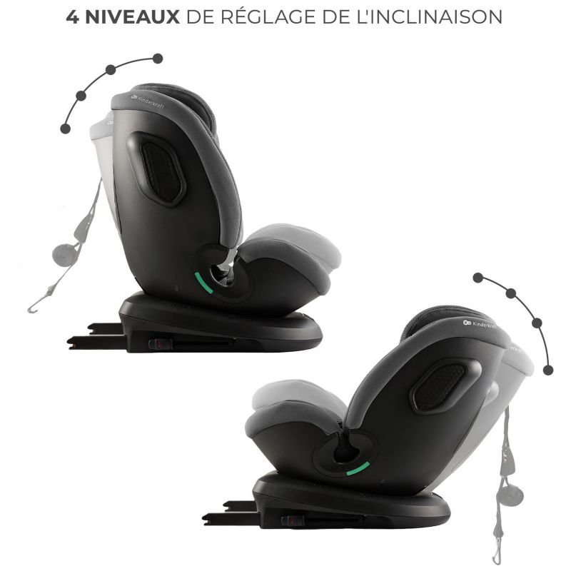 Siège auto Xpedition 3 i-Size Grey (groupe 1-2-3) Kinderkraft Produit 6