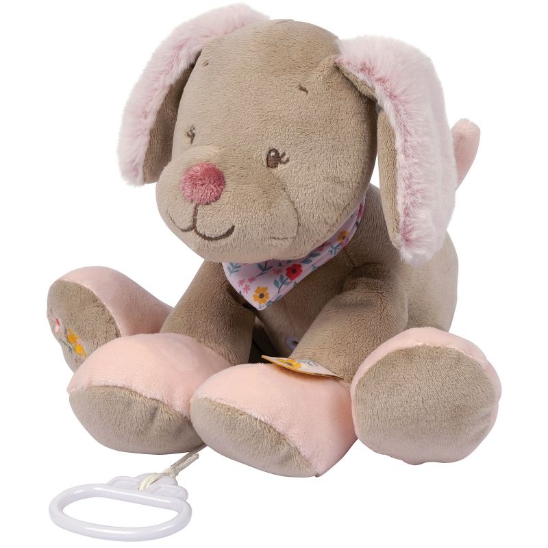 Peluche musicale Lali le chien Nattou