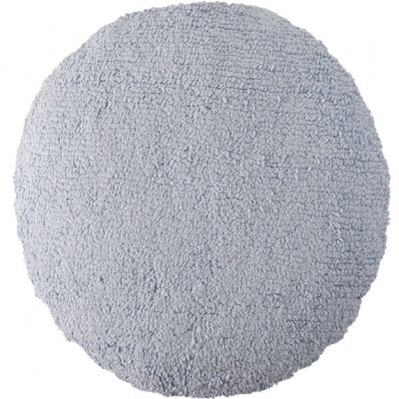 Coussin rond gris-bleu (45 cm) Lorena Canals