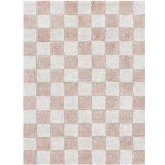 Tapis lavable Kitchen Tiles rose (120 x 160 cm) - Lorena Canals