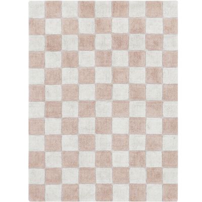 Tapis lavable Kitchen Tiles rose (120 x 160 cm)  par Lorena Canals