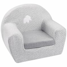 Fauteuil club Tembo gris