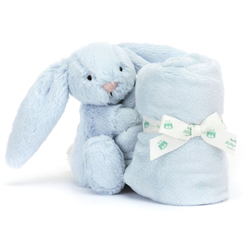 Doudou plat Bashful Lapin Bleu Jellycat Produit 2