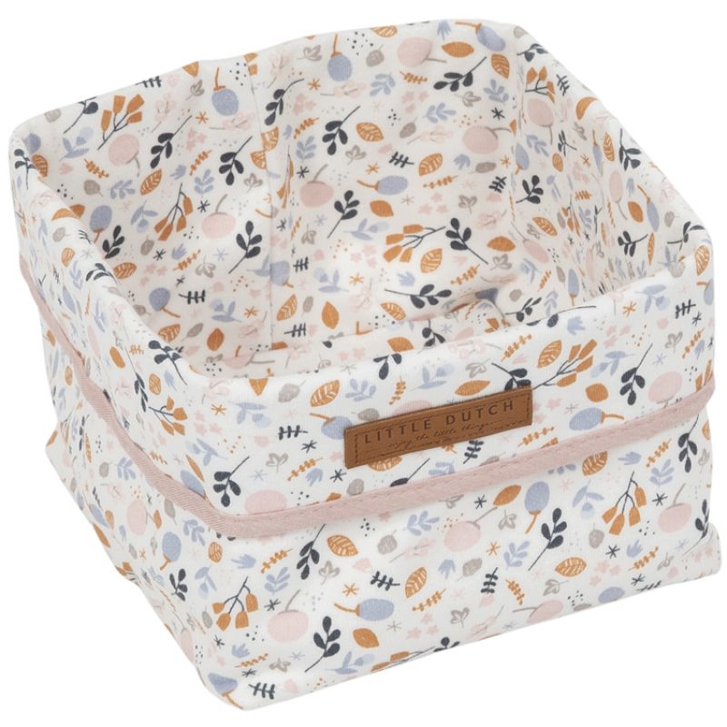 Panier de toilette Spring flowers (15 x 15 cm) Little Dutch