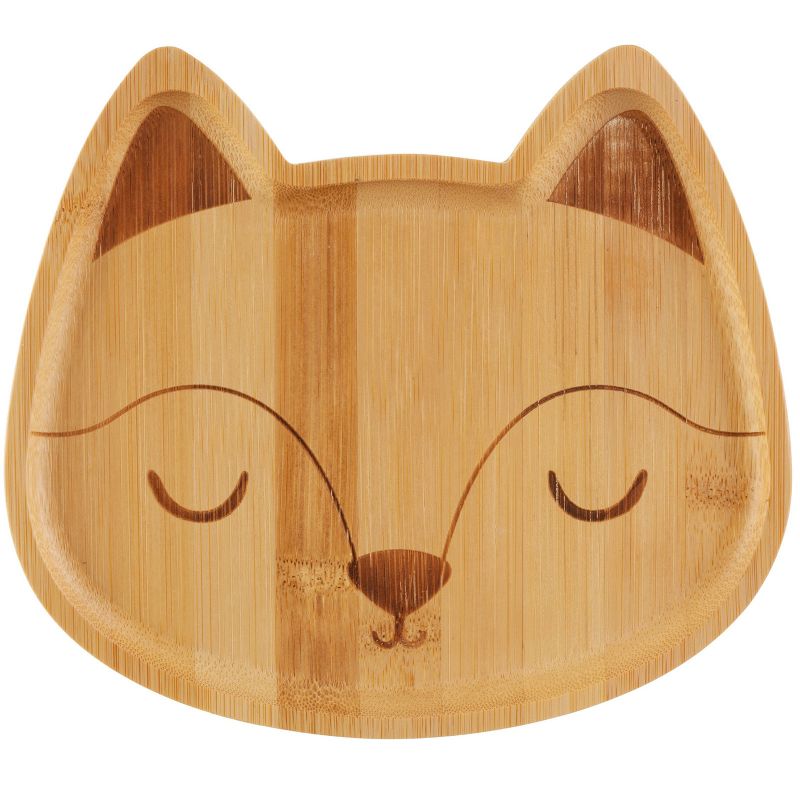 Assiette en bambou Renard Woodland Baby sass & belle
