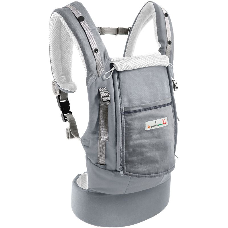 Pack Evolution porte bébé PhysioCarrier gris + booster nouveau-né Love Radius Produit 1 grande taille