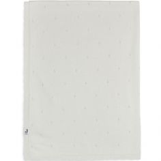 Couverture Bébé Jersey 100% Coton – Motif Bloomy – 75x100 Cm, 1.0 TOG – Certifiée Oeko-Tex