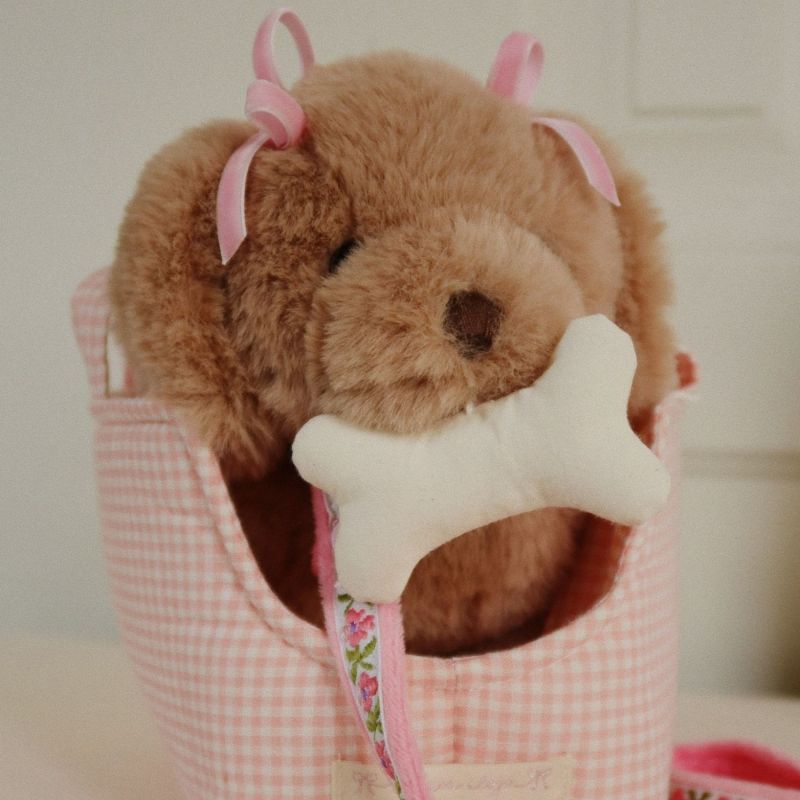 Peluche chiot Maude Puppy Konges Slojd Ambiance 3