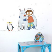 Stickers Bisou d'esquimau  par Série-Golo
