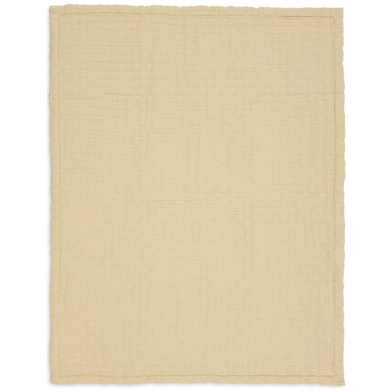 Couverture en gaze de coton Jacquard Vanilla (75 x 100 cm) Jollein Produit 4