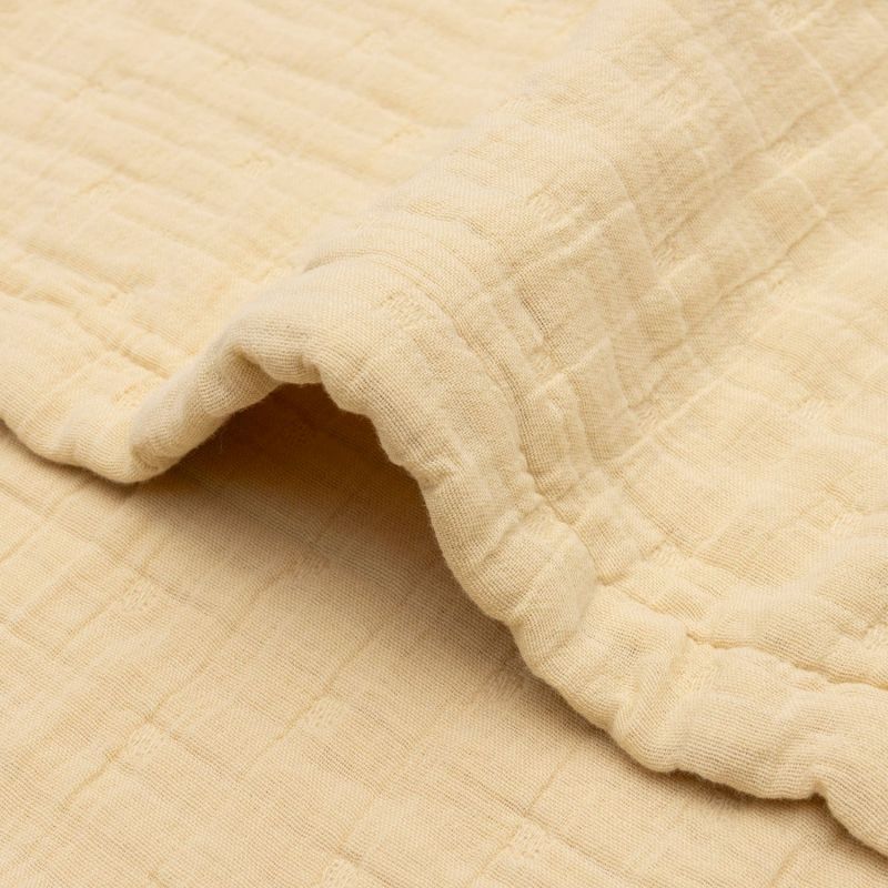 Couverture en gaze de coton Jacquard Vanilla (75 x 100 cm) Jollein Produit 6
