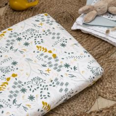 Drap housse en coton bio Yukari Douceur Original (50 x 83 cm)