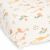 Variation Multicolore du produit Drap housse berceau Blooming Safari (40 x 80 cm) de la marque Little Dutch