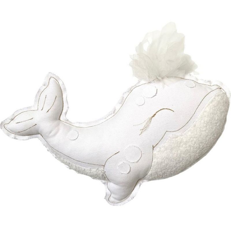 Mobile baleine blanc Sebastien Cotton&Sweets