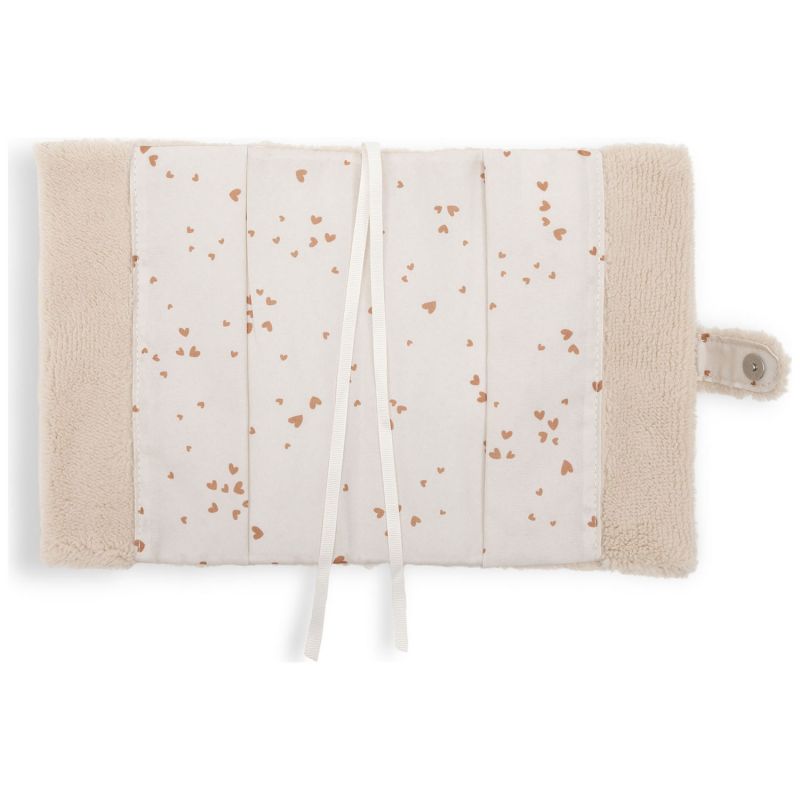 Protège carnet de santé Fluffy Sand Jollein Produit ouvert 3