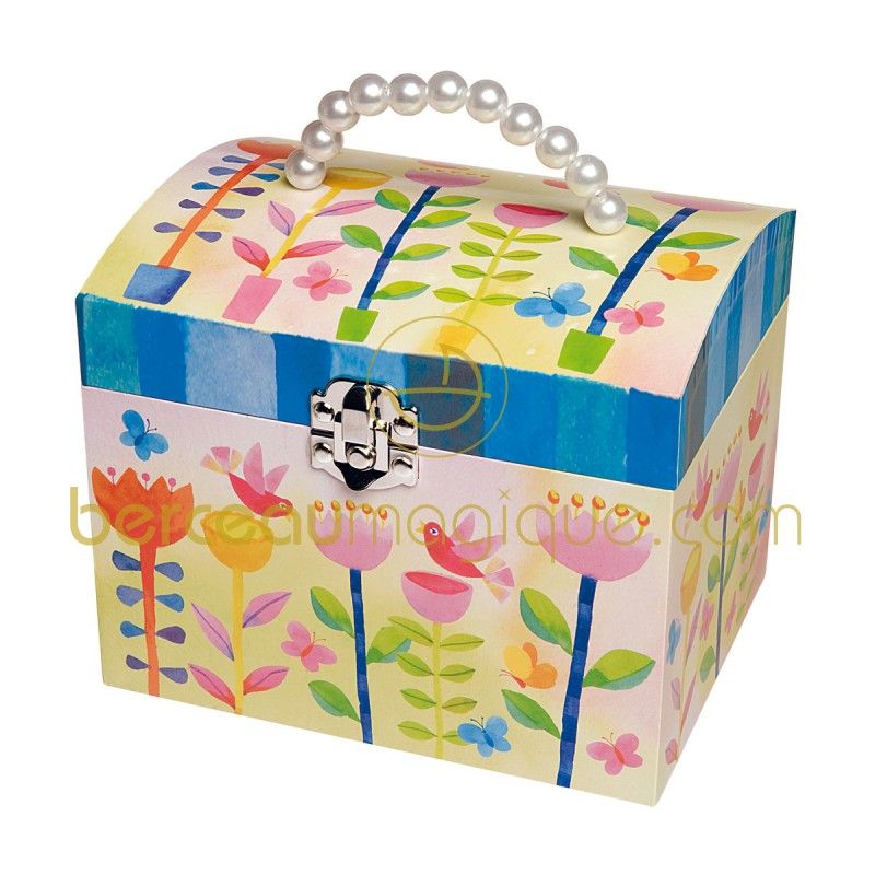 Malle perles fleurs Trousselier