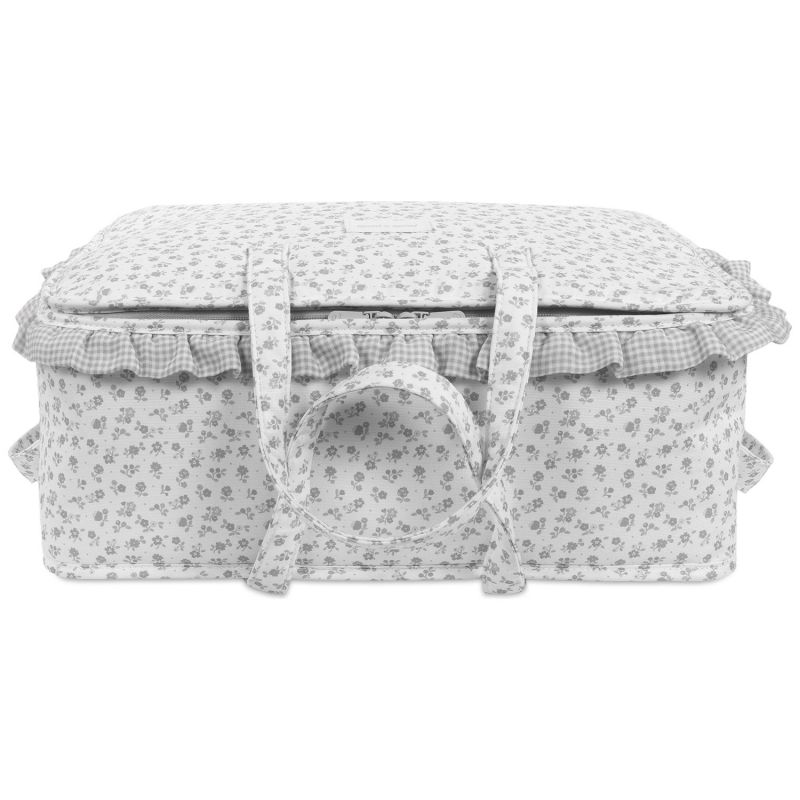 Valise de maternité Little Bloom Fleurs Gris Pasito a pasito Produit 5