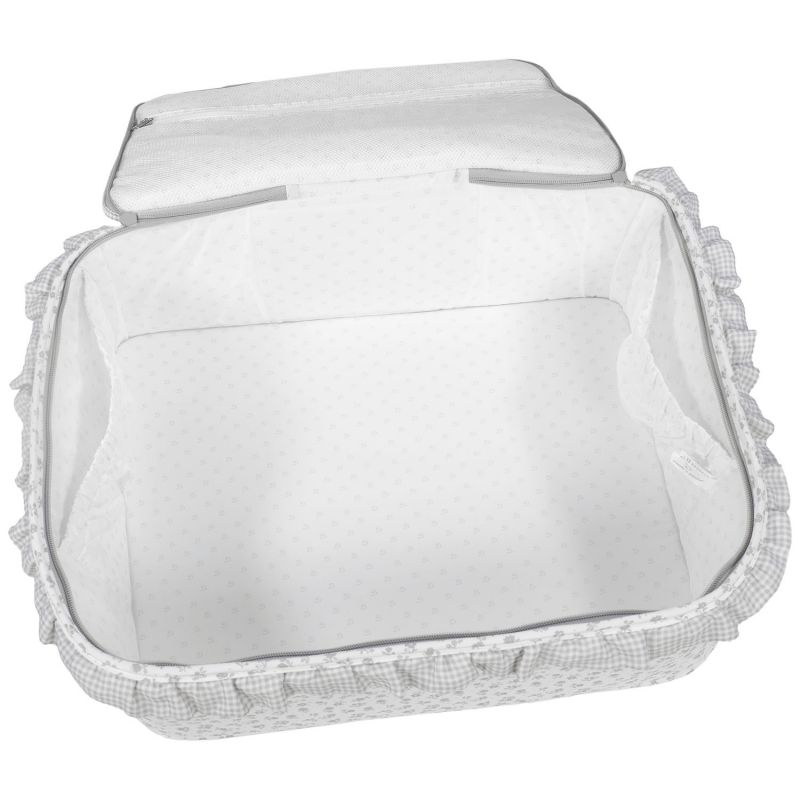 Valise de maternité Little Bloom Fleurs Gris Pasito a pasito Produit 6