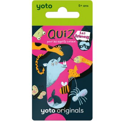 Carte Quiz pour les esprits curieux Les animaux