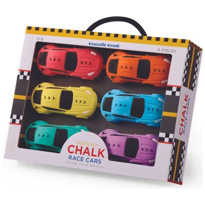 Set de 6 craies voiture de course