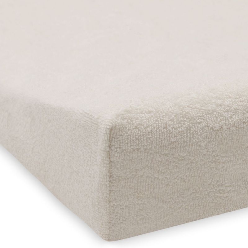 Lot de 2 housses de matelas à langer en éponge Oatmeal (50 x 70 cm) Jollein Produit 2