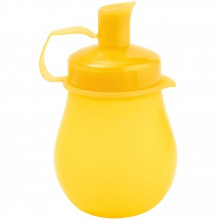 Gourde à paille orange P'tite gourde (130 ml)  par Mastrad Baby
