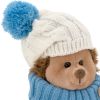 Hérisson avec bonnet blanc/bleu Prickle (15 cm assis) Orange Toys Produit 4