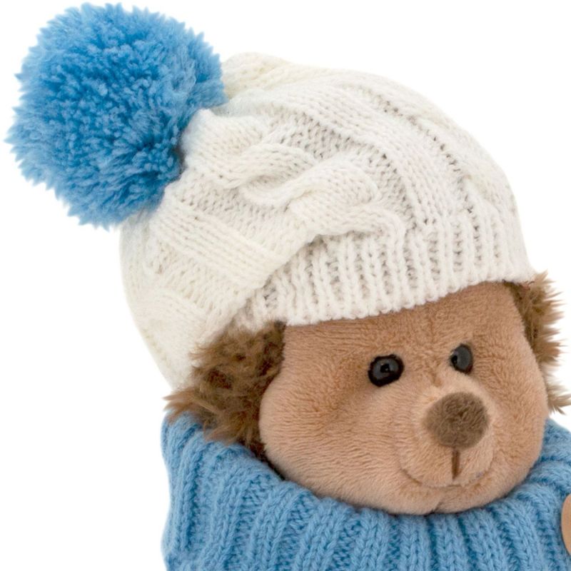 Hérisson avec bonnet blanc/bleu Prickle (15 cm assis) Orange Toys Produit 4