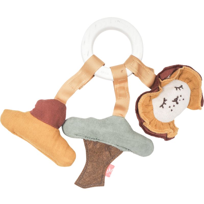 Anneau de dentition en caoutchouc Lion Kikadu