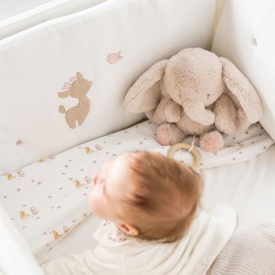 Peluche musicale Fanfan l'éléphant Sable (35 cm)