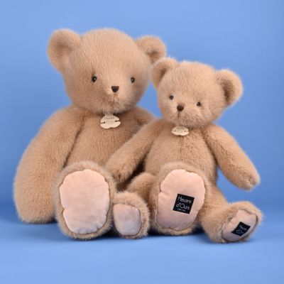 Peluche ours Clémentin Miel Amande (60 cm)