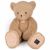 Variation Amande du produit Peluche ours Clémentin Miel Amande (60 cm) de la marque Histoire d'Ours